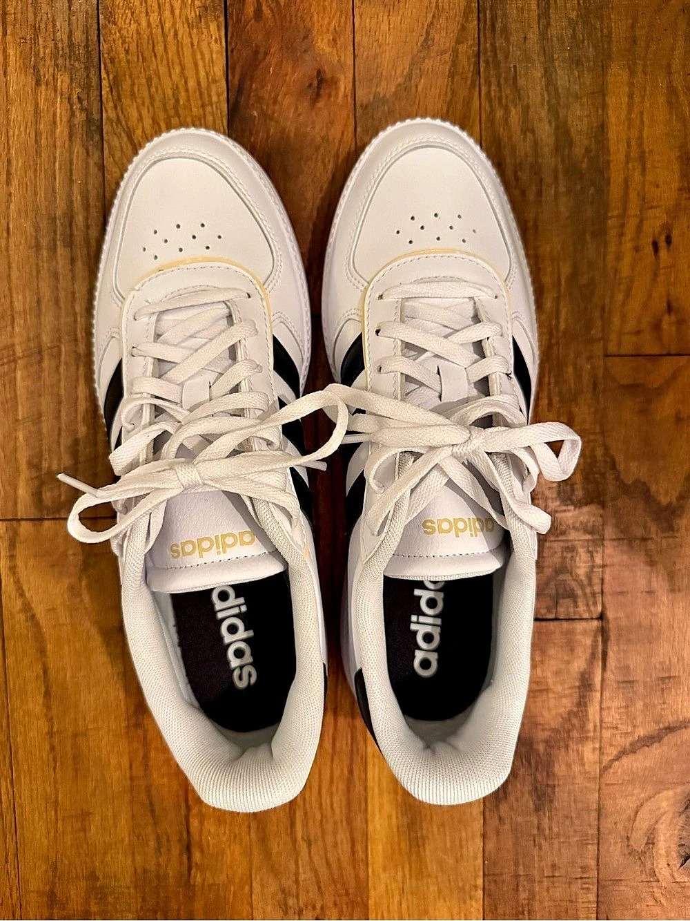 adidas Breaknet Sleek J White & Black US 7